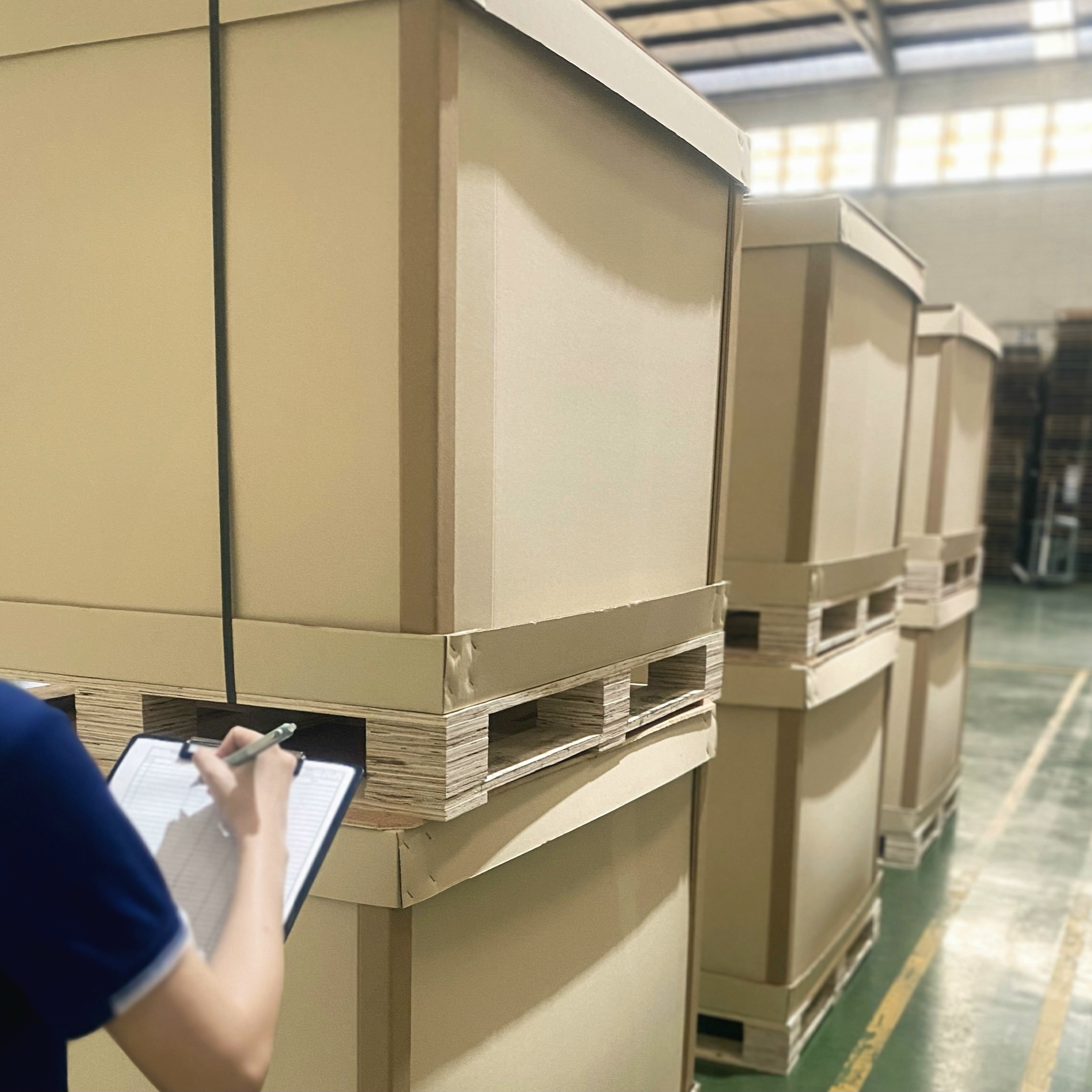 ตรวจนับผลิตภัณฑ์และตรวจสอบการบรรจุ